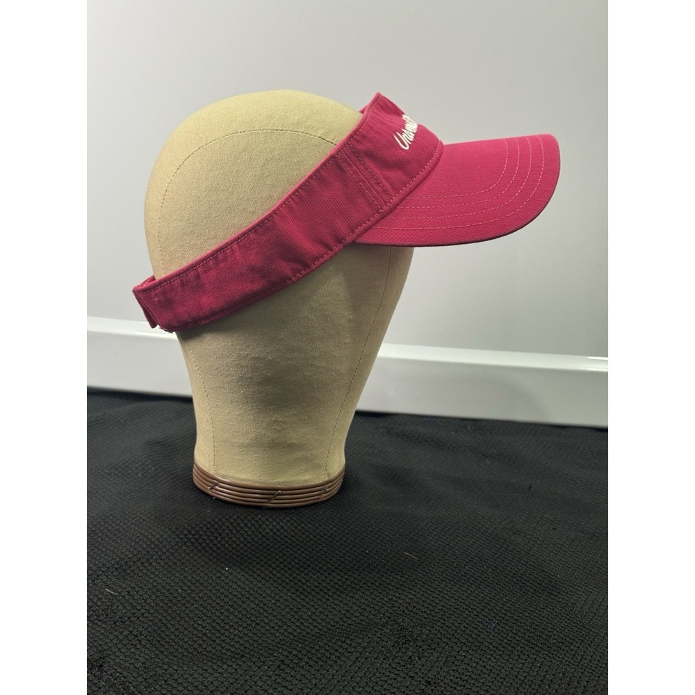 Universal‎ Studios Visor Hat Cap Womens Pink Embroidered Logo - Picture 5 of 10